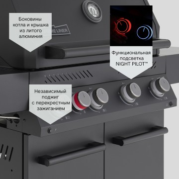 Газовый гриль PRIMELINER G4