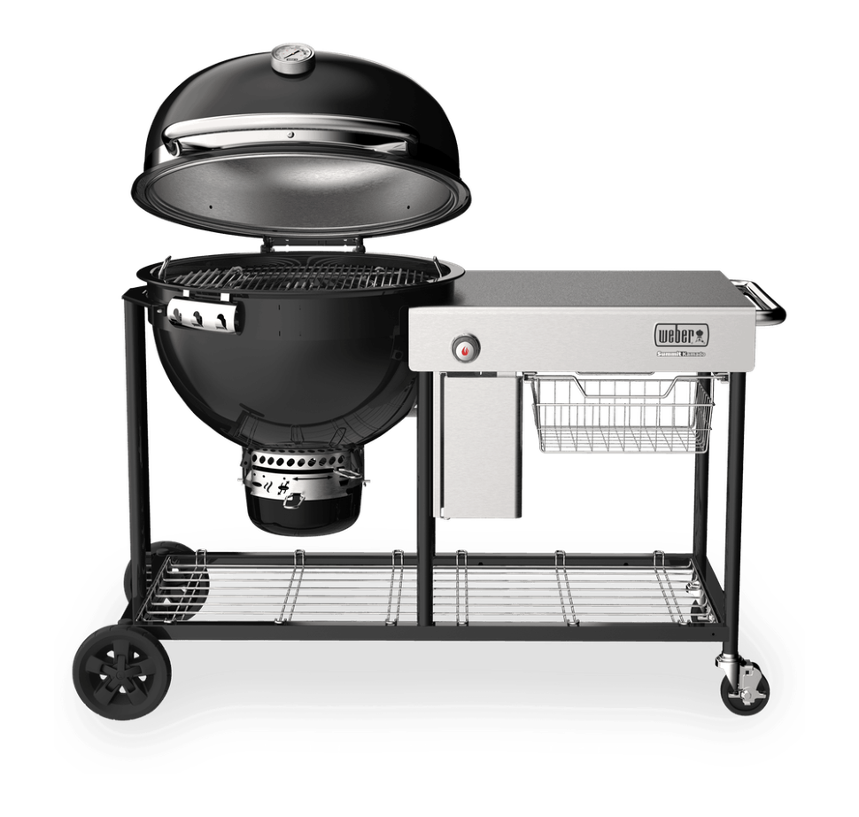 Угольный гриль Weber Summit Kamado S6 Grill Center, 61 см, чёрный в Екатеринбурге в Екатеринбурге
