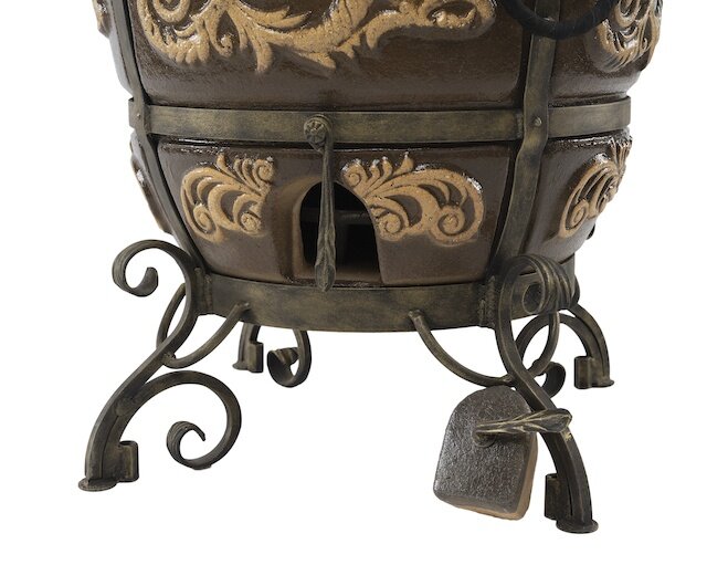 Тандыр "Персидский" (ЭКО-Тандыр), 30 см, чёрный