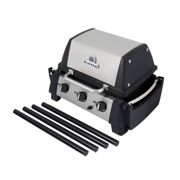 Газовый гриль Broil King Порта Шеф 320 (PortaChef 320), нерж. сталь