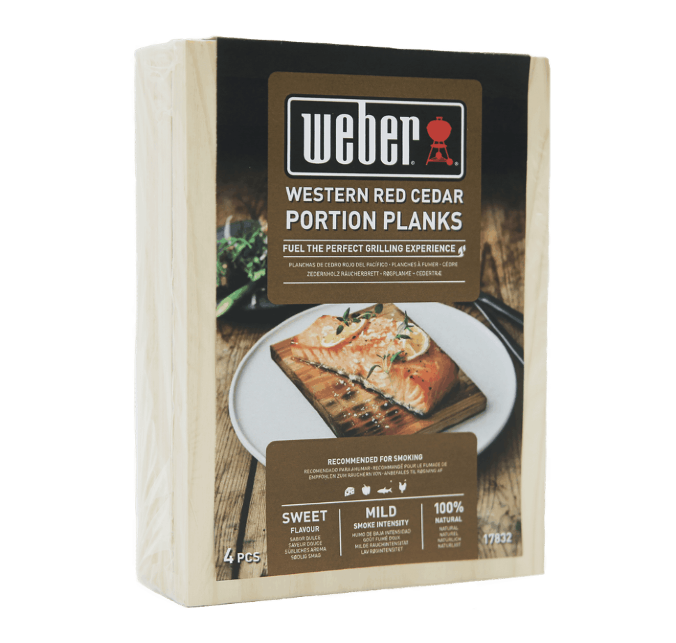 Кедровые доски Weber малые 4 шт.