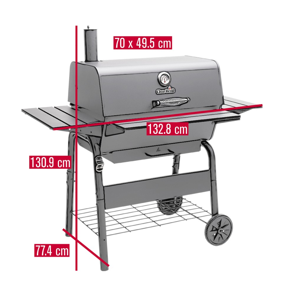 Угольный гриль Char-Broil Charcoal L в Екатеринбурге в Екатеринбурге