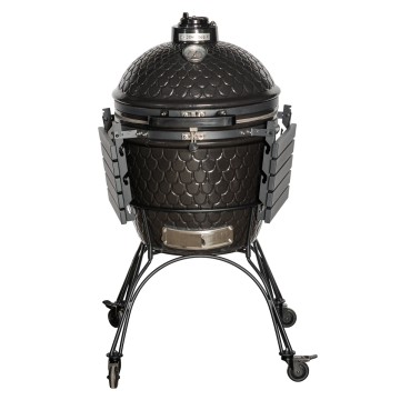 Керамический угольный гриль DinoEgg Classic Black