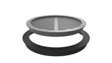 Решётка-гриль Grillver 440 К-Гр (комплект), чугунная, 45 см