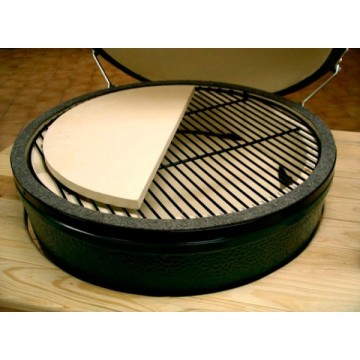 Противень полукруг для гриля Big Green Egg XL, керамический